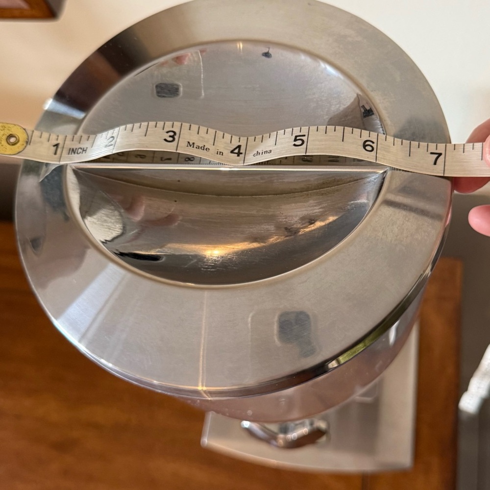 Stainless Steel and Clear Food Dispenser - Picture 10 of 10